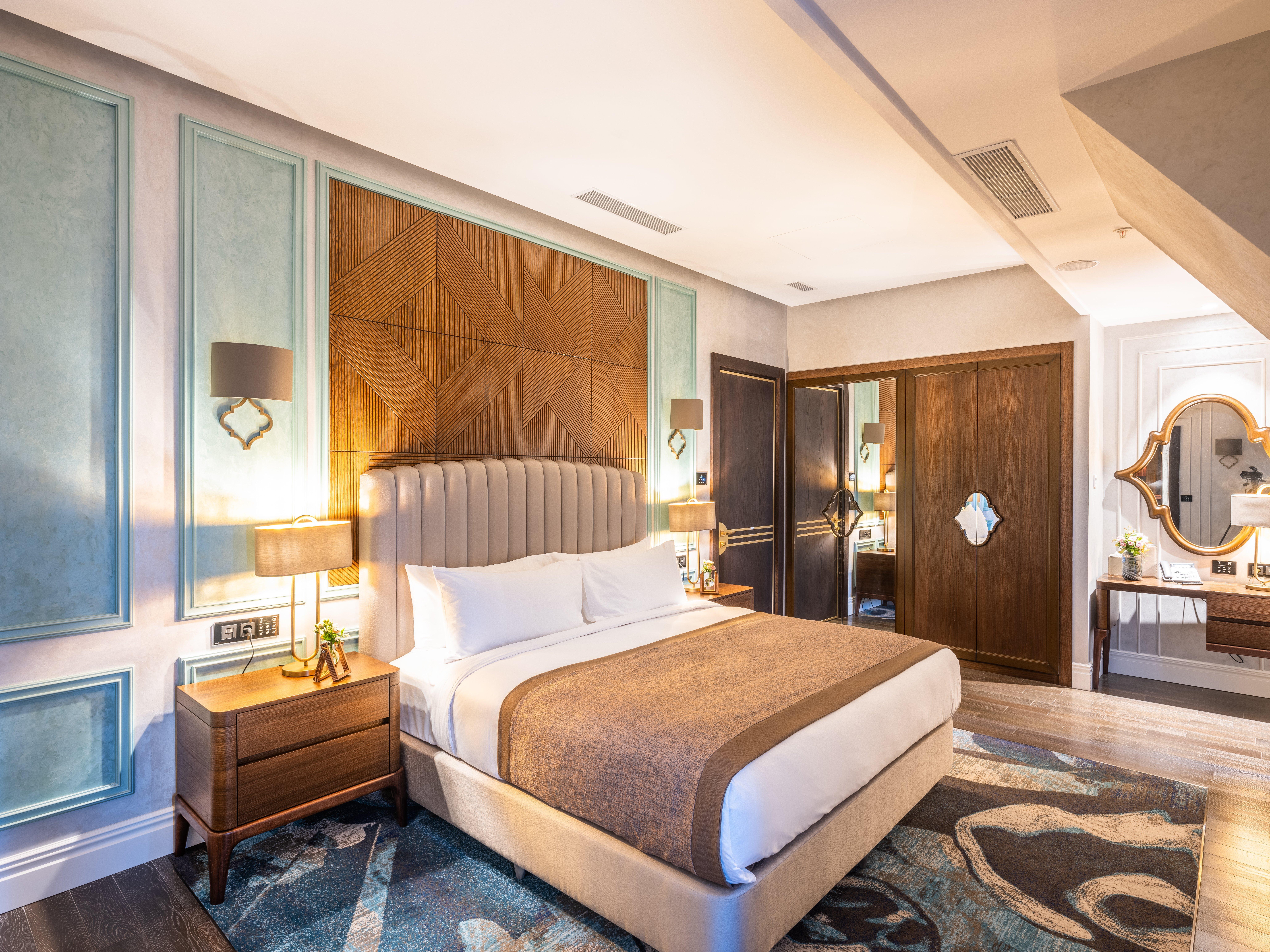 Intercontinental Baku By Ihg Ξενοδοχείο Εξωτερικό φωτογραφία A bedroom at the hotel